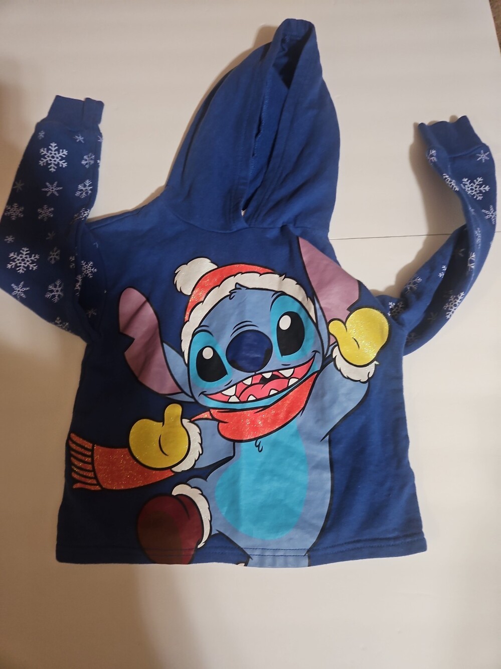 Freeze Disney Girls Stitch Hoodie 7-8